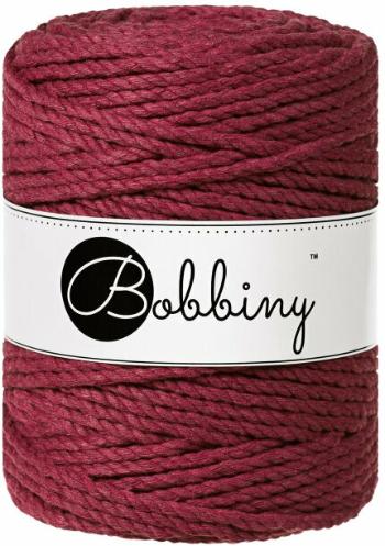 Bobbiny 3PLY Macrame Rope 5 mm Wine Red