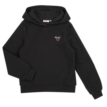 Only  KOGNOOMI L/S LOGO HOOD SWT NOOS  Mikiny Čierna