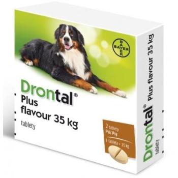 Drontal Plus Flavour 35 kg 2 tbl