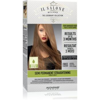 Alfaparf Milano Il Salone Milano Straightening Kit vyhladzujúca starostlivosť pre citlivé vlasy Keratin & Argan Oil 1 ks