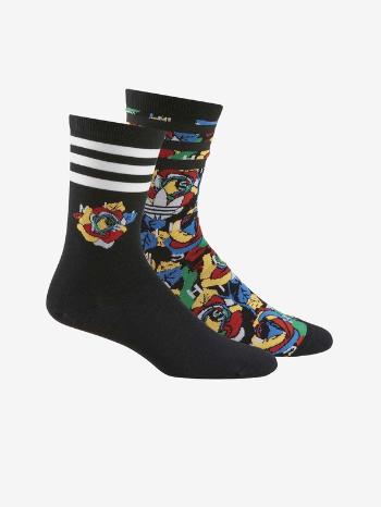 adidas Originals Ponožky 2 páry Čierna