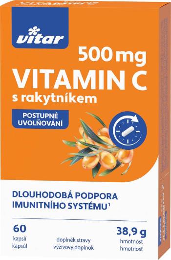 REVITAL Vitamín C + rakytník 60 kapsúl