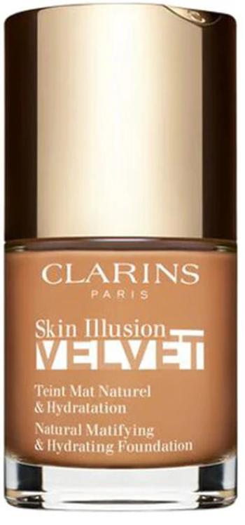 Clarins Zmatňujúci make-up Skin Illusion Velvet (Natura l Matifying & Hydrating Foundation) 30 ml 114N