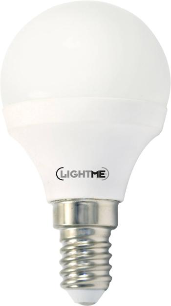 LightMe LM85148 LED  En.trieda 2021 F (A - G) E14 kvapkový tvar 6 W = 40 W teplá biela (Ø x d) 45 mm x 79 mm stmievateľn