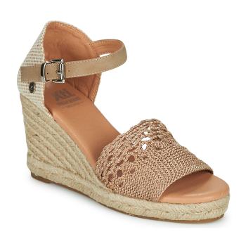 Xti  44294-TAUPE  Espadrilky Zlatá