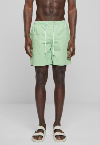 Urban Classics Block Swim Shorts vintagegreen - XL