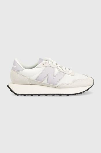 Tenisky New Balance WS237YD biela farba