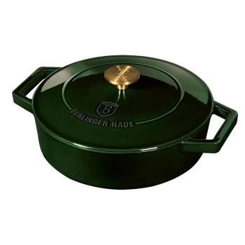 BERLINGERHAUS Pekáč s poklicí litinový 26 cm Emerald Collection BH-6504