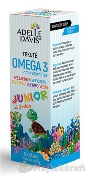 Adelle Davis OMEGA 3 z morských rias JUNIOR tekuté 50 ml