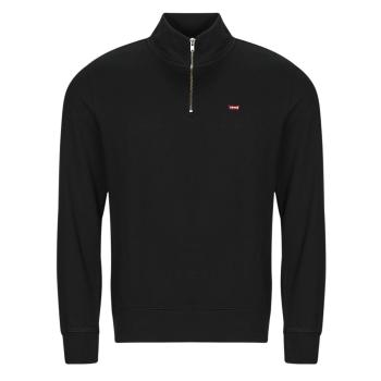 Levis  ORIGINAL HM 1/4 ZIP  Mikiny Čierna