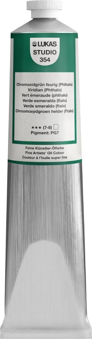 Lukas Studio Aluminium Tube Olejová farba Viridian (Phthalo) 200 ml 1 ks