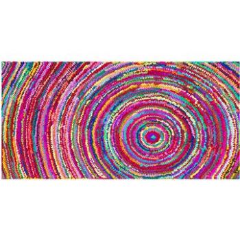 Pestrý bavlnený koberec 80 × 150 cm MALATYA, 57553 (beliani_57553)