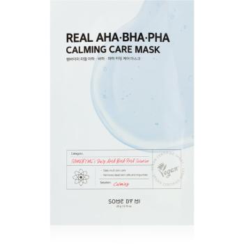 Some By Mi Clinical Solution AHA∙BHA∙PHA Calming Care Mask upokojujúca plátienková maska pre problematickú pleť 20 g