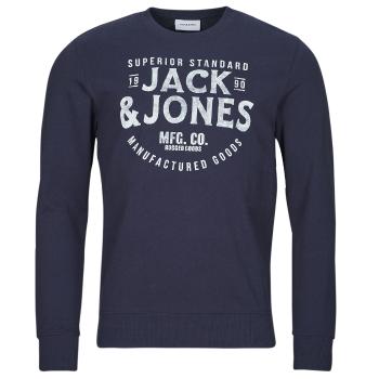 Jack & Jones  JJJEANS  Mikiny Námornícka modrá