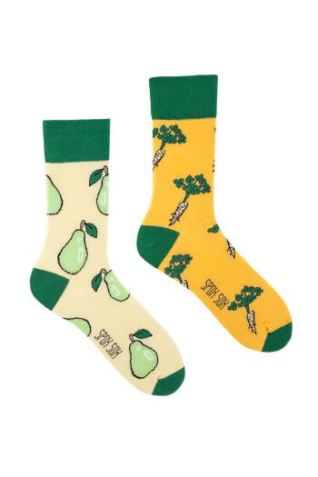 Žlto-zelené ponožky Pear & Parsley