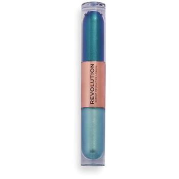 REVOLUTION Double Up Liquid Shadow Tranquillity Blue (5057566613514)