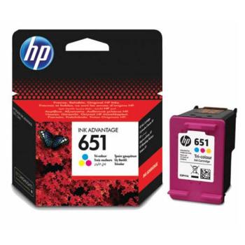 HP C2P11AE - originálna cartridge HP 651, farebná, 300 strán