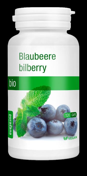 Purasana Blueberry 120 kapsúl