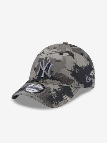 New Era New York Yankees Painted All Over Print 9Forty Šiltovka Šedá