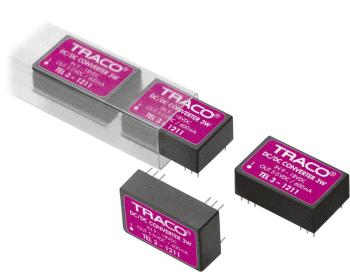 TracoPower TEL 3-2412 DC / DC menič napätia, DPS 24 V/DC 12 V/DC 250 mA 3 W Počet výstupov: 1 x
