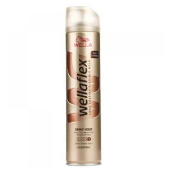 Wellaflex Shine &amp; hold lak na vlasy 250 ml