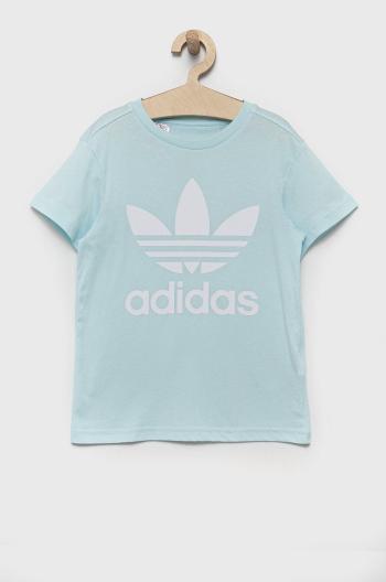 Detské bavlnené tričko adidas Originals s potlačou
