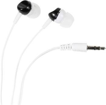 Vivanco SR 3 BLACK  Hi-Fi štupľové slúchadlá do uší  biela, čierna