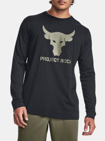 Under Armour Project Rock Brahma Bull LS Tričko Čierna