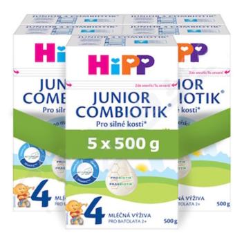 HiPP 4 Junior combiotik pokračovacie batoľacie mlieko 5 x 500 g