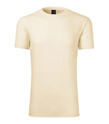MALFINI Pánske tričko Merino Rise - Mandľová | S