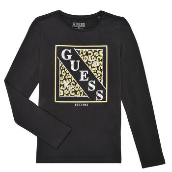 Guess  Tričká s dlhým rukávom J2BI13-J1311-JBLK  Čierna