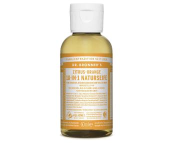 Dr. Bronner’s Tekuté kastílske mydlo Citrus a Pomaranč 60 ml