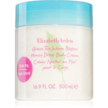 Elizabeth Arden Green Tea Sakura Blossom zjemňujúci telový krém s parfumáciou pre ženy 500 ml