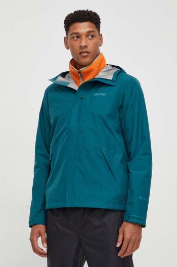 Turistická bunda Marmot Minimalist GORE-TEX zelená farba, gore-tex