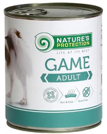 Natures Protection KONZERVA dog adult game 800g