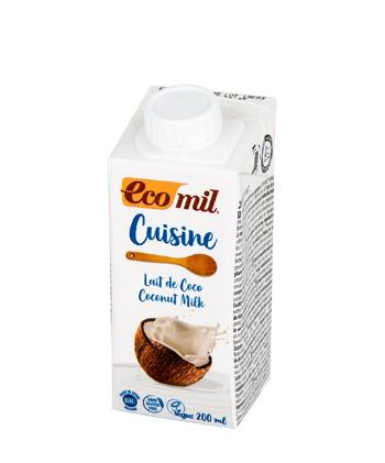 Kokosová alternatíva smotany Ecomil 200 ml