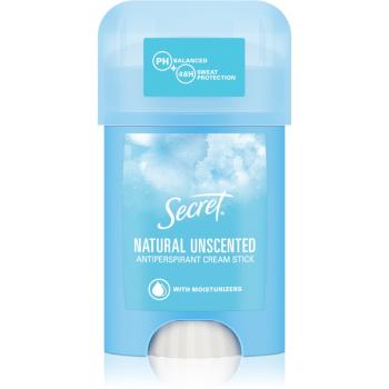 Secret Unscented krémový antiperspirant 40 ml