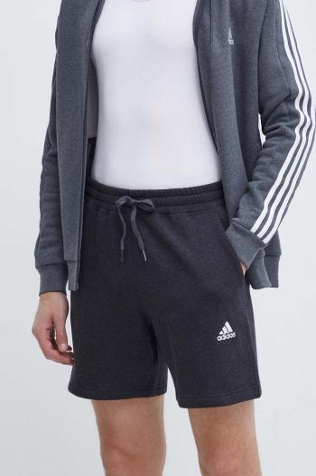 Šortky adidas pánske, šedá farba