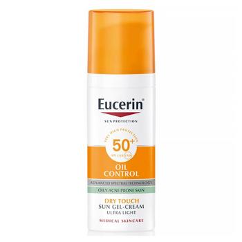EUCERIN Sun Gél na opaľovanie tváre OIL CONTROL SPF 50+ 50 ml