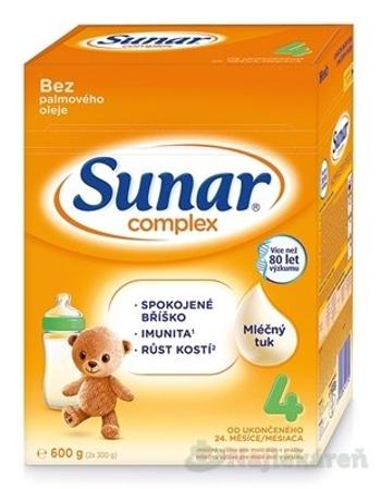 Sunar Complex 4 Mliečna výživa (od ukonč. 24. mesiaca) 600g