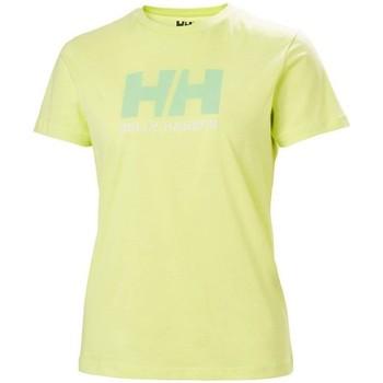 Helly Hansen  Tričká s krátkym rukávom W Logo Tshirt  Zelená