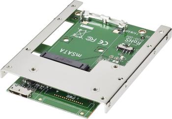 Renkforce  konvertor rozhrania [1x mini SATA zástrčka - 2x micro USB 3.0 zásuvka B]
