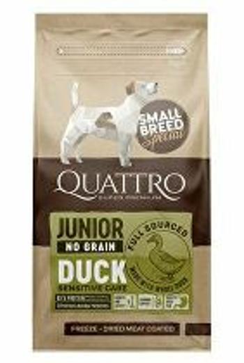 QUATTRO Dog Dry SB Junior Duck 7kg 3 + 1 zadarmo