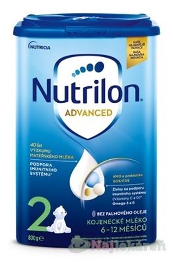 Nutrilon Advanced 2 následná mliečna dojčenská výživa v prášku (6-12 mesiacov) 800 g