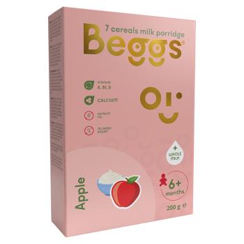 BEGGS Mliečna 7 zrnná kaša jablčná 6m+ 200 g