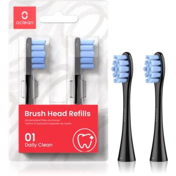 Oclean Brush Head Standard Clean P2S5 náhradné hlavice na zubnú kefku Black 2 ks