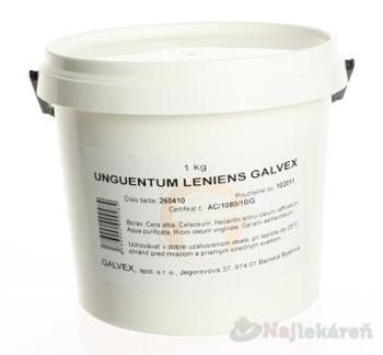 UNGUENTUM LENIENS GALVEX ung 1x1000 g