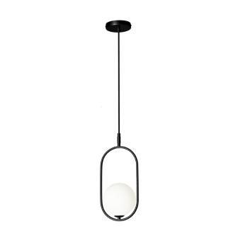 Závesná lampa CORDEL 1xG9 Candellux Černá