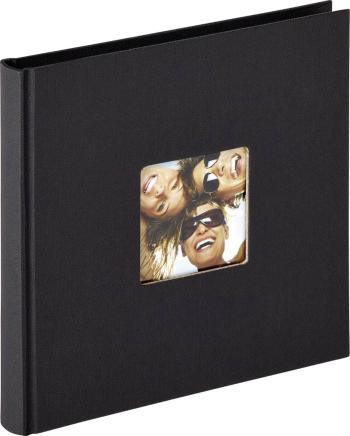 walther+ design  FA-199-B fotoalbum (š x v) 18 cm x 18 cm čierna 30 Seiten