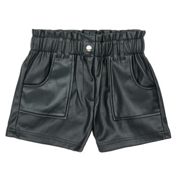 Only  KOGSTEPHANIE FAUX LEATHER SHORTS CS OTW  Šortky/Bermudy Čierna